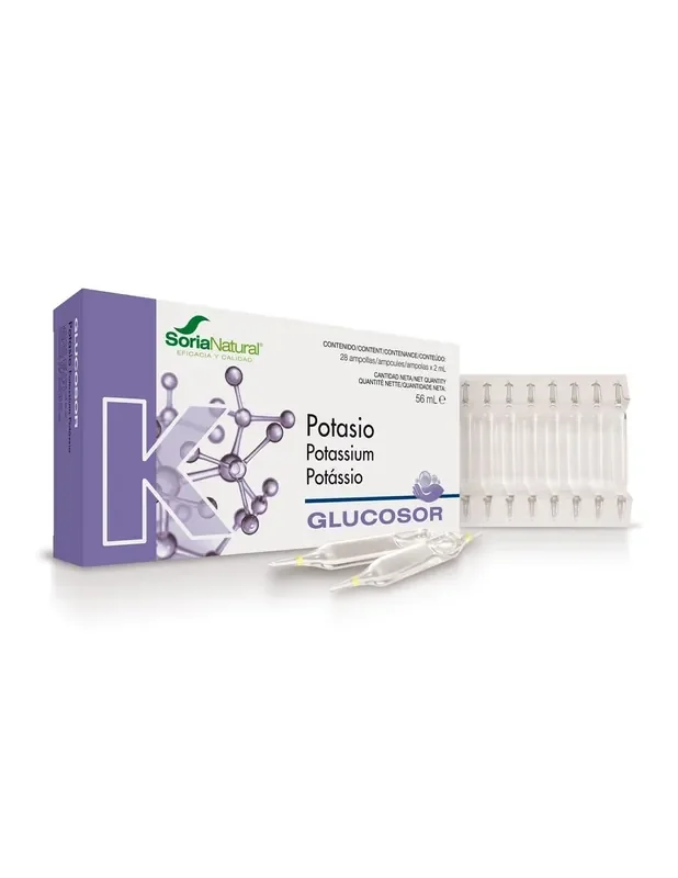 Glucosor potasio 28amp.