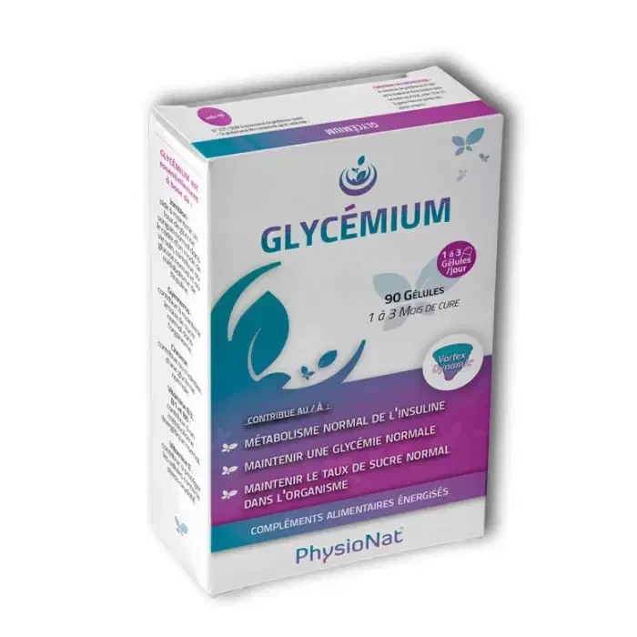 Glycemium 90 cápsulas – Physionat