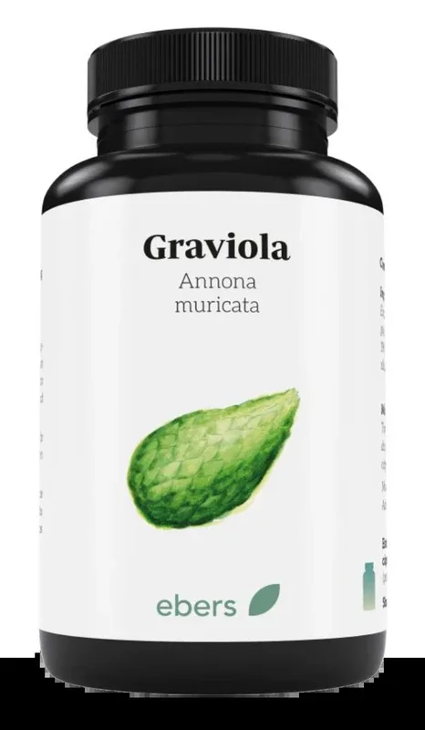 Graviola · Ebers · 60 cápsulas