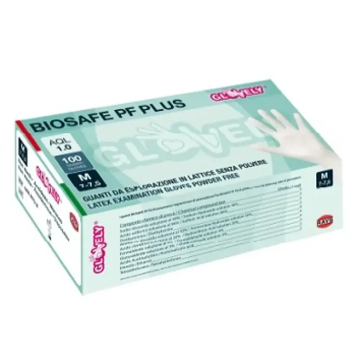 GUANTE LATERAL BIOSAFE PF P S/P XS