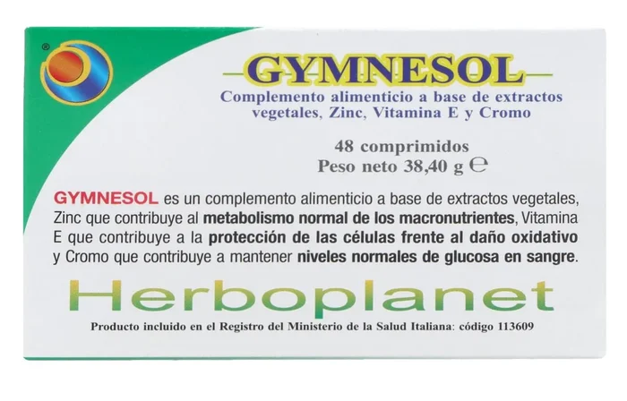 Gymnesol · Herboplanet · 48 comprimidos