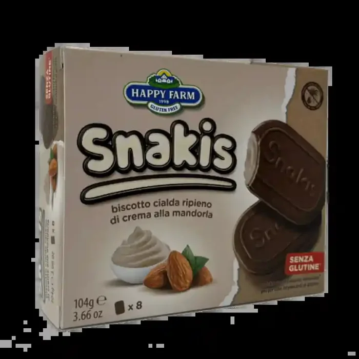 HAPPY FARM SNAKIS ALMENDRA 104G