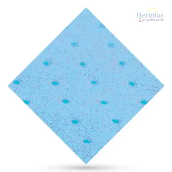 Herbiliene Perforado Azul 4 mm