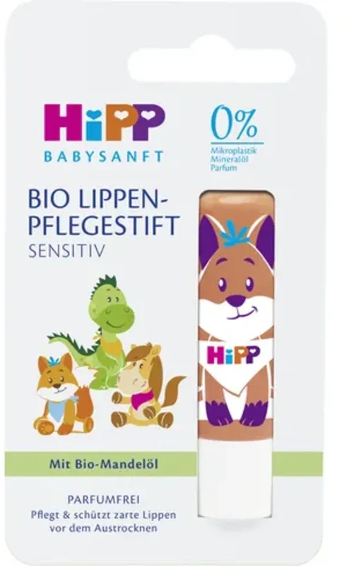 HiPP Bálsamo Labial Orgánico Baby Soft – Sensitive, 4,80 g