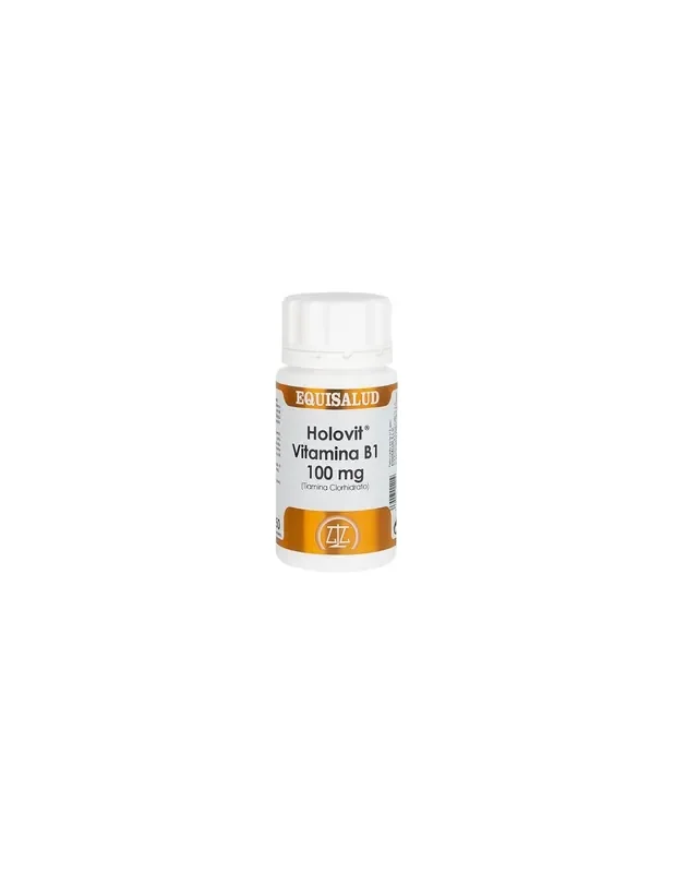 Holovit Vitamina B1 de Equisalud, 50 cápsulas