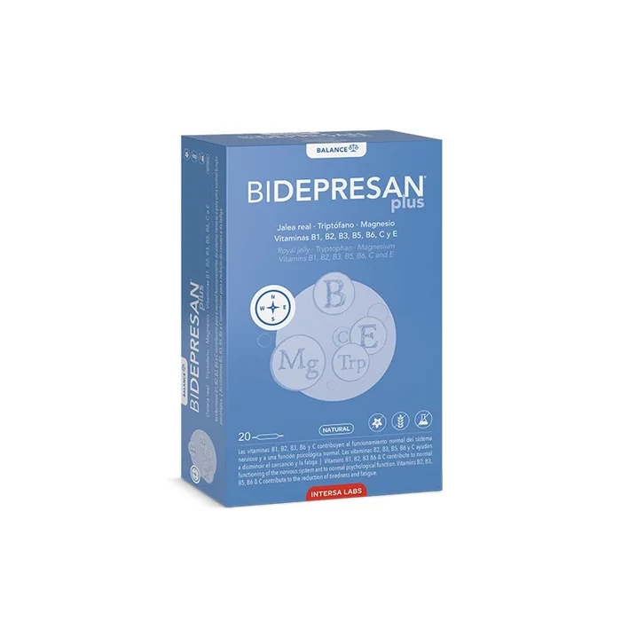 INTERSA BIDEPRESAN PLUS 20 AMPOLLAS X 15 ML