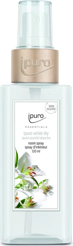 ipuro Room Spray Essentials Lirio Blanco, 120 ml