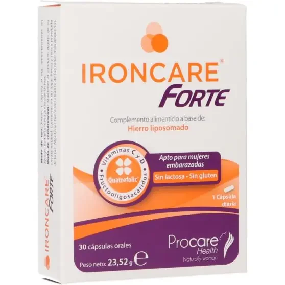 Ironcare Forte 30 Cápsulas