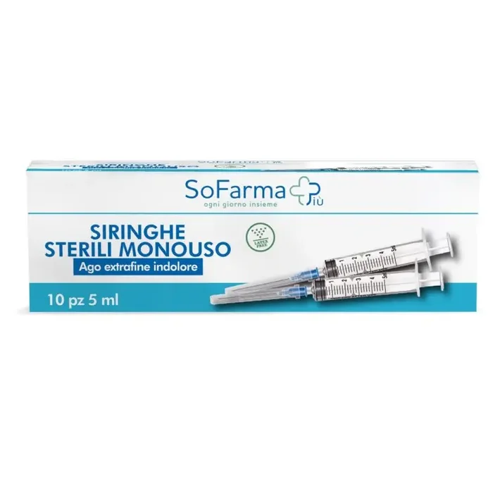 JERINGA 5ML G23 10P SOFARMAPIU