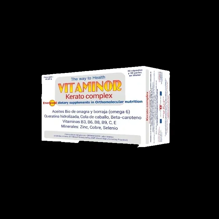 Kerato Complex 30+30 cápsulas – Vitaminor