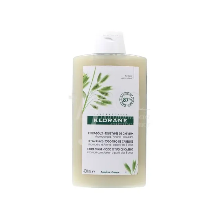 Klorane Champu a la leche de avena 400ml