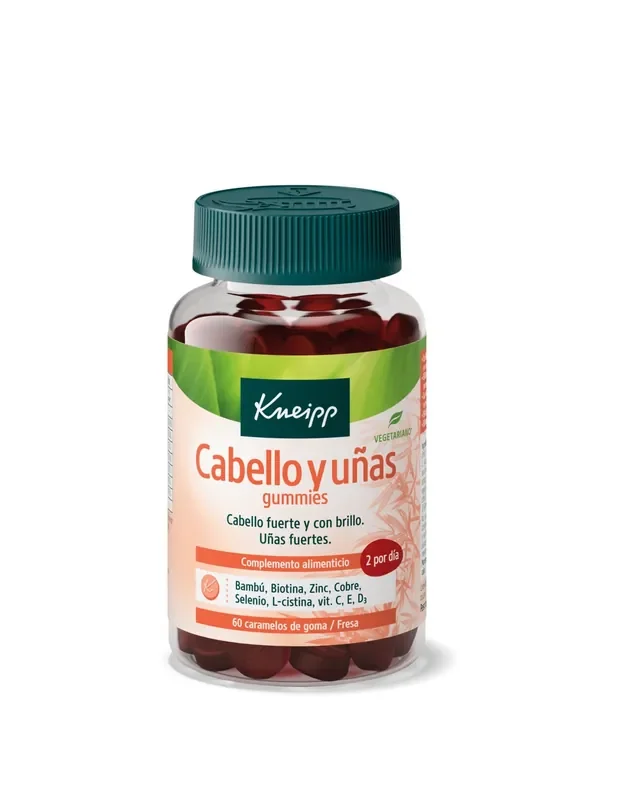 Kneipp® Cabello y Uñas gummies 60u