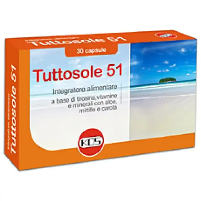 KOS Tuttosole 51 Complemento Alimenticio 30 Cápsulas
