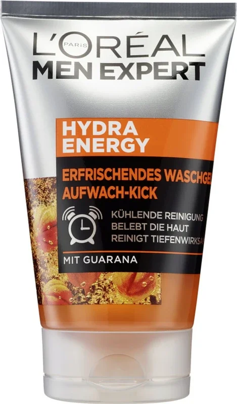 L’ORÉAL PARIS MEN EXPERT Hydra Energy – Gel limpiador, 100 ml