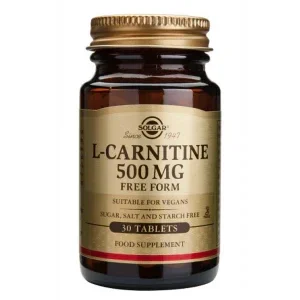 L-Carnitina 500 mg · Solgar · 30 comprimidos