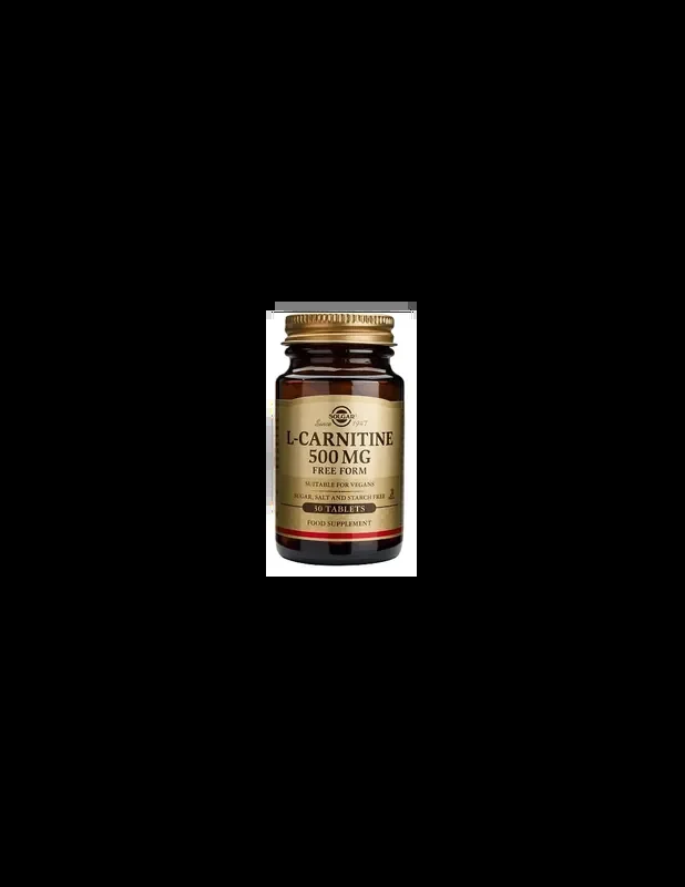 L-Carnitina 500mg de Solgar, 30 comprimidos