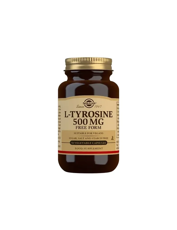 L-TIROSINA 500mg. 50capsulas