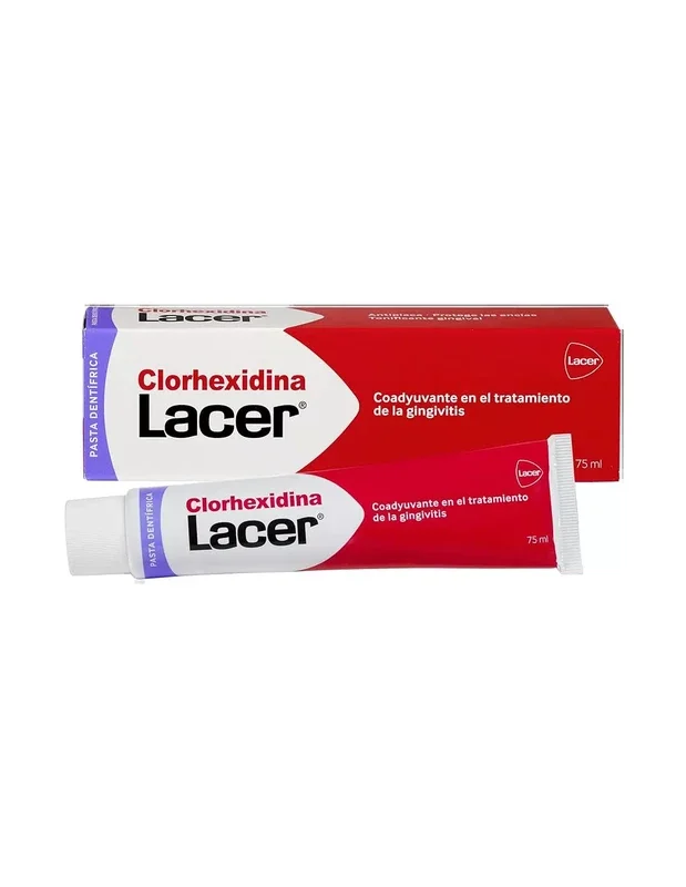 Lacer Clorhexidina Pasta 75 ml Gingivitis Obscur