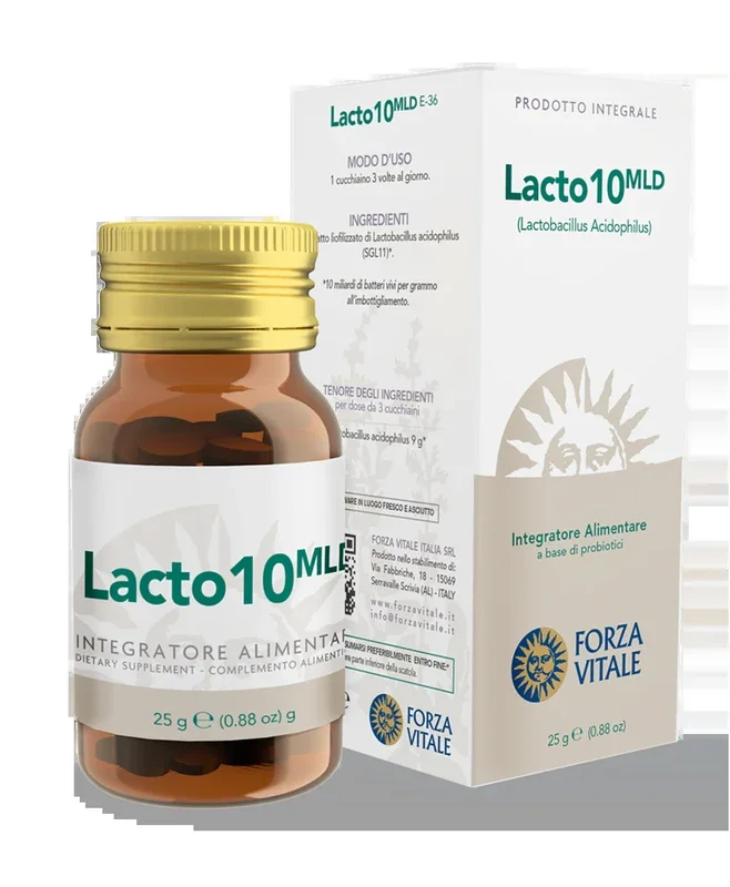 Lacto10 · Forza Vitale · 25 gramos