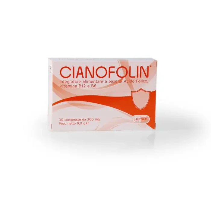 Laerbium Pharma Cianofolin Complemento Comida Rápida 30 Comprimidos Orosolubles