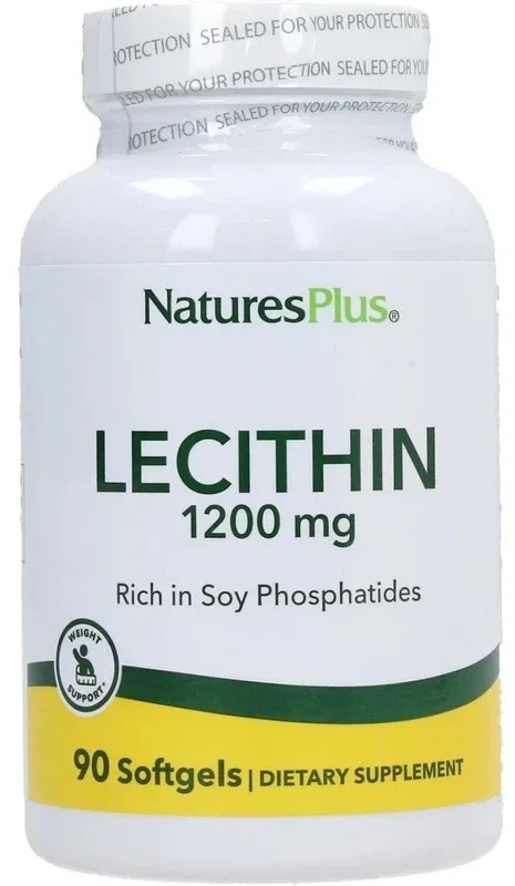 Lecitina de Soja 1.200 mg · Nature’s Plus · 90 perlas