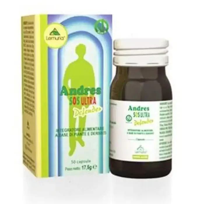 Lemuri Andres Sos Ultra Defender Complemento Alimenticio 50 Cápsulas