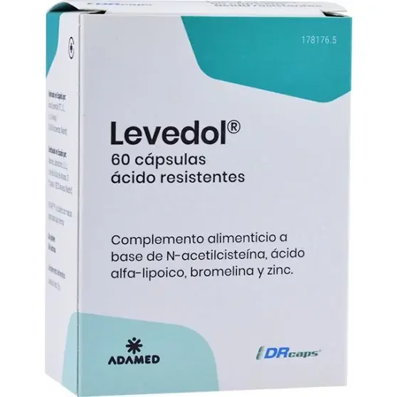 Levedol 60 Cápsulas