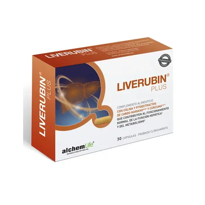 Liverubin Plus 30 cápsulas – AlchemLife