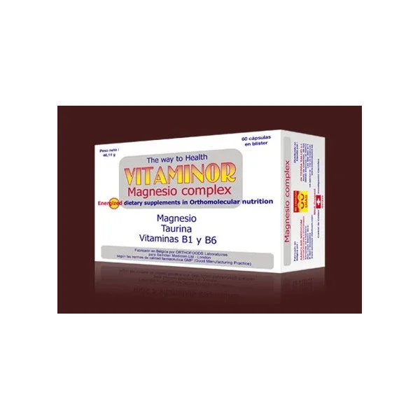 MAGNESIO COMPLEX 60 COMP VITAMINOR