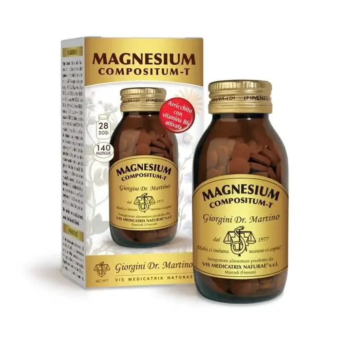 MAGNESIO compositum-T Dr. Giorgini 140 Comprimidos