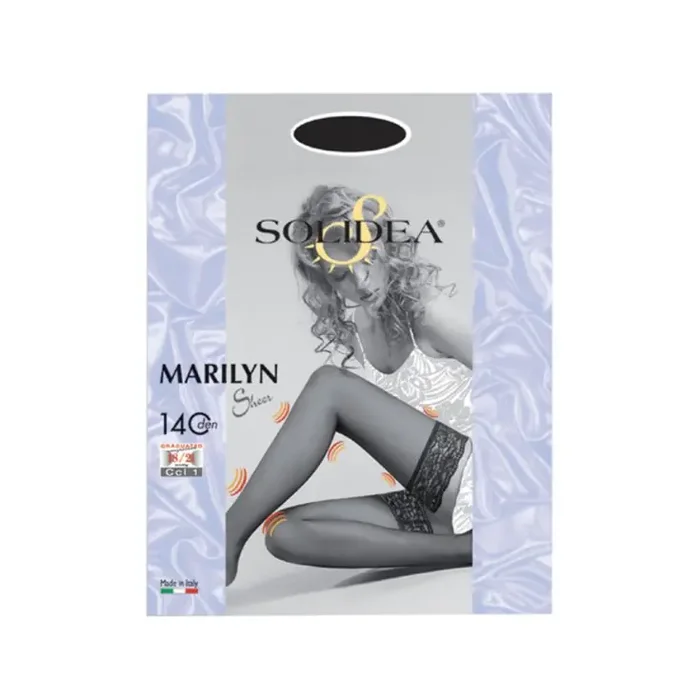 Marilyn 140 Negro Solidea Hold-ups Talla S