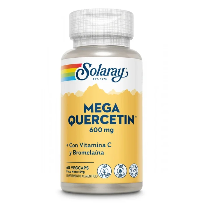 MEGA QUERCETIN 600 MG 60 CAP SOLARAY