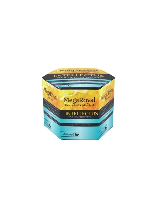 Megaroyal Intellectus Jalea Real de Dietmed, 20 ampollas