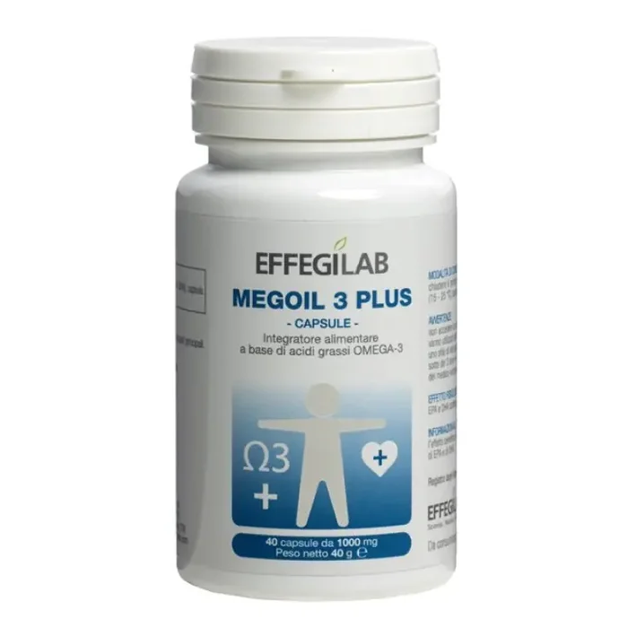 Megoil3 Plus Complemento Alimenticio 40 Cápsulas