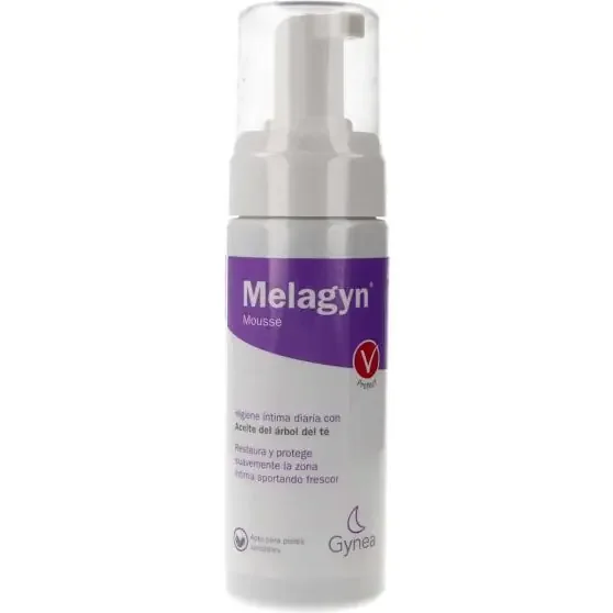 Melagyn Mousse higiene íntima con árbol del té