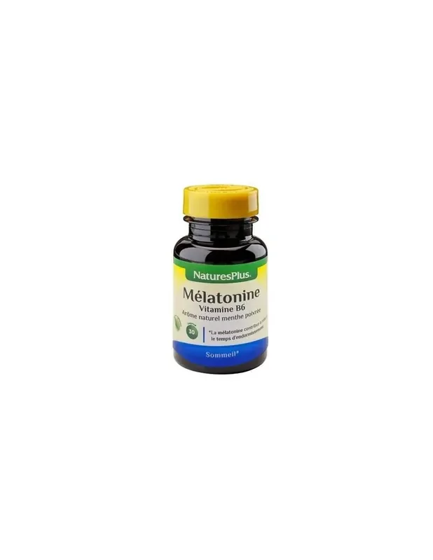 Melatonina + B6 de Nature´s Plus, 30 comprimidos