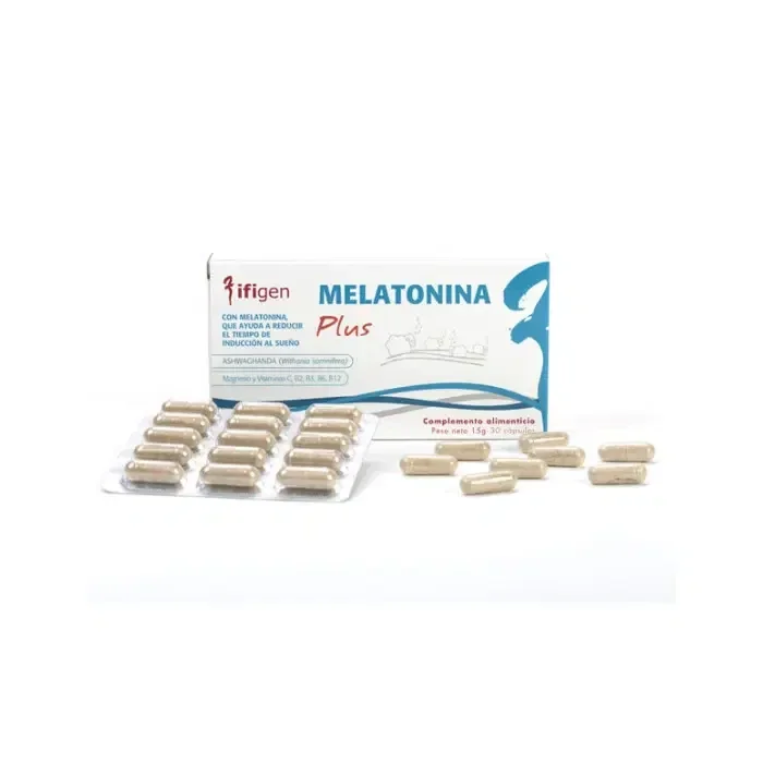 Melatonina Plus 30 cápsulas – Ifigen