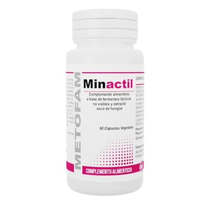 Minactil 60 cápsulas – Metofam