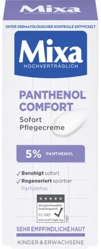 Mixa Panthenol Comfort – Crema Nutritiva Instantánea, 50 ml