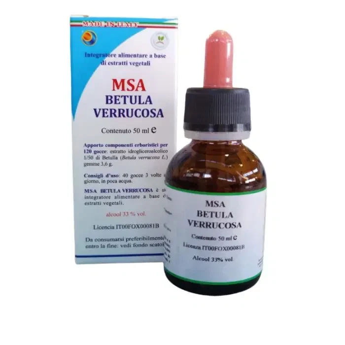 MSA Betula Verrucosa Abedul 50ml – Herboplanet.