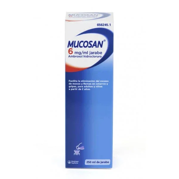 MUCOSAN 6 mg/ ml JARABE 250ML