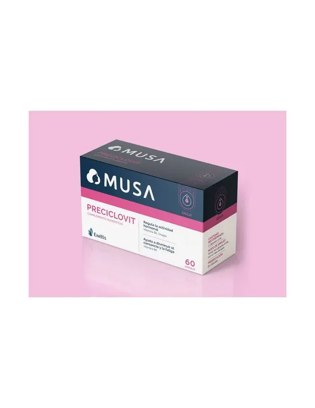 Musa Preciclovit 60 Cápsulas