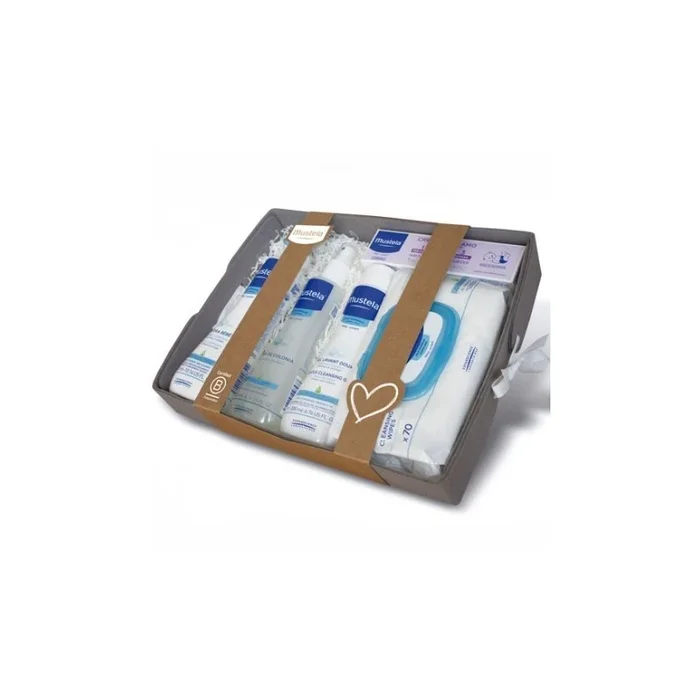 MUSTELA CANASTILLA BEBE GRIS 1 UNIDAD