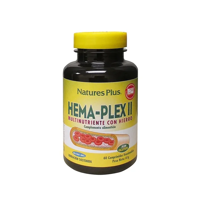 NATURE’S PLUS PLUS HEMA-PLEX II 60 COMPRIMIDOS