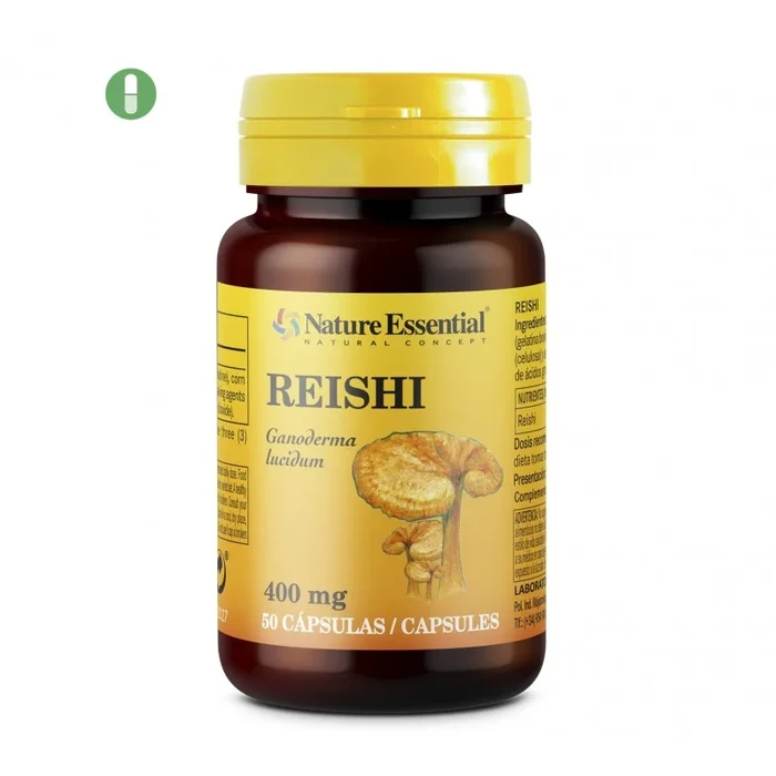 NATURE ESSENTIAL REISHI 50 CAPSULAS 400 MG