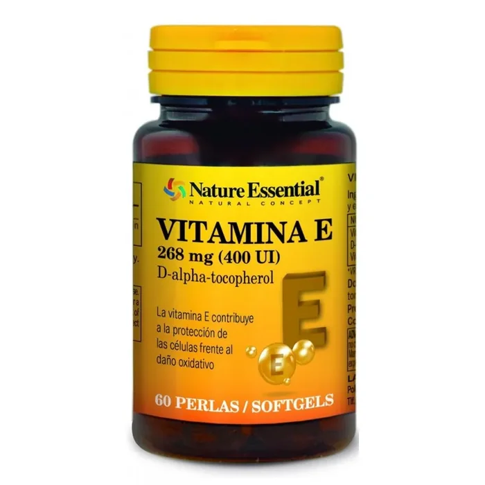 Nature Essential Vitamina E 268mg 400UI 60 perlas