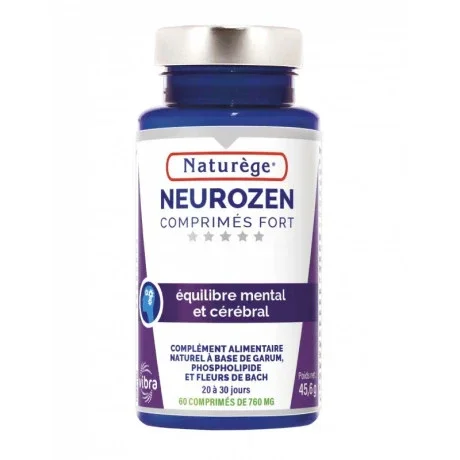 Neurozen – 60 comprimidos – Naturège