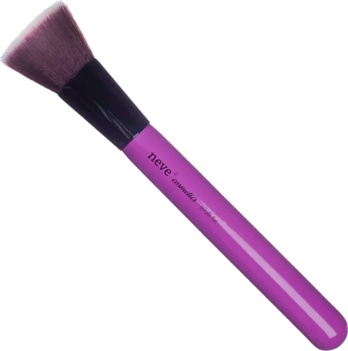 Neve Cosmetics Purple Flat Brush