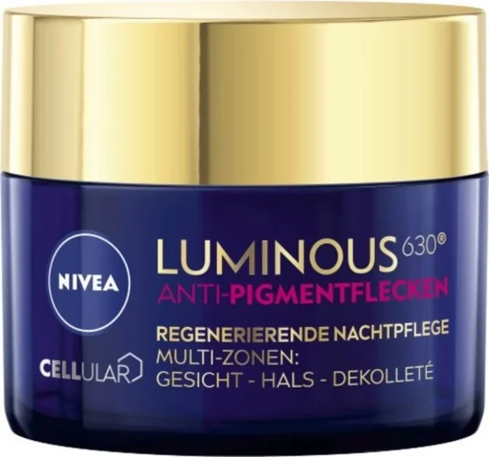 NIVEA Cellular – Luminous 630 Crema de Noche Regeneradora Anti-Manchas, 50 ml