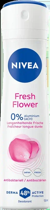 NIVEA Deodorante Fresh Flower Spray, 150 ml